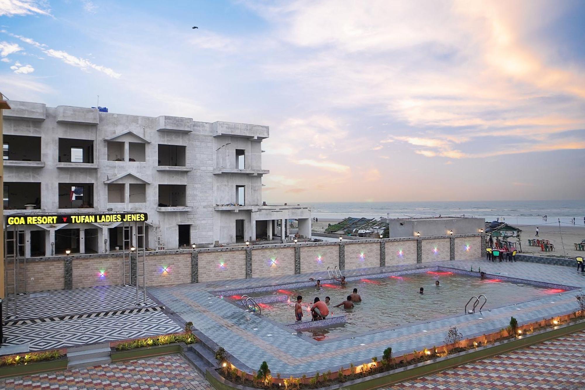 Goa Beach Resort On Beach Mandarmani Exteriér fotografie
